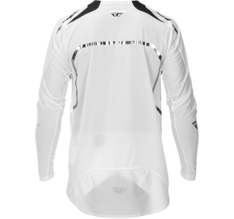 Maillot FLY RACING Evolution DST Flash LE Taille M - blanc/argent