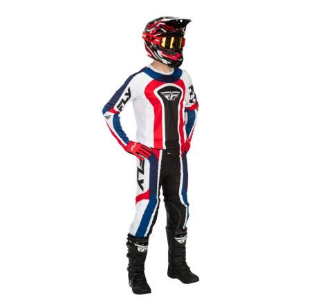 Maillot FLY RACING Lite Glory Special Edition Taille M - rouge/blanc/bleu