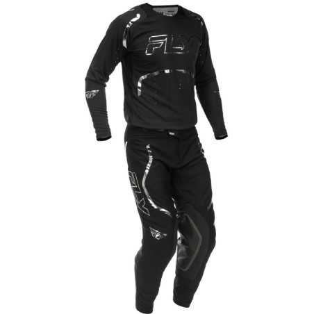 Maillot FLY RACING Evolution DST Spark Special Edition Taille L - noir/argent