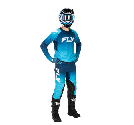 Maillot FLY RACING Evolution DST Taille M - bleu/blanc