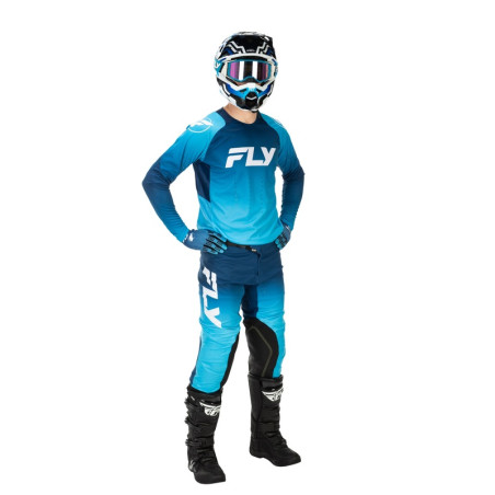 Maillot FLY RACING Evolution DST Taille M - bleu/blanc