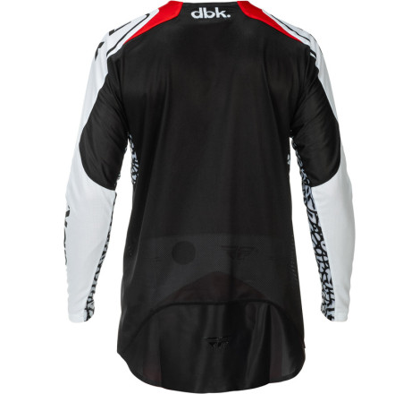 Maillot FLY RACING Evolution DST DBK Special Edition Taille S - noir/blanc/rouge