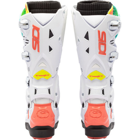 Bottes SIDI Crossfire 3 SRS Pointure 47 - blanc/Mint/Coral