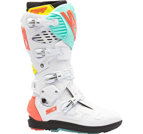 Bottes SIDI Crossfire 3 SRS Pointure 41 - blanc/Mint/Coral