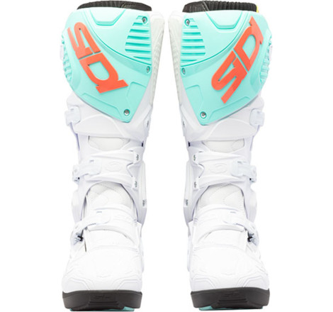 Bottes SIDI Crossfire 3 SRS Pointure 41 - blanc/Mint/Coral