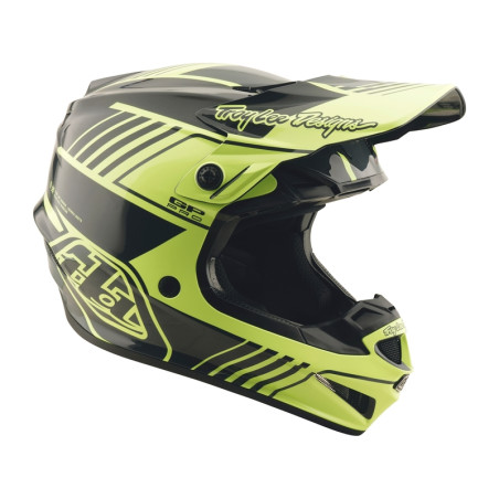 Casque TROY LEE DESIGNS GP Pro Segment Taille M - jaune