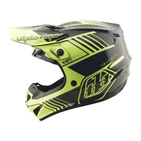 Casque TROY LEE DESIGNS GP Pro Segment Taille M - jaune