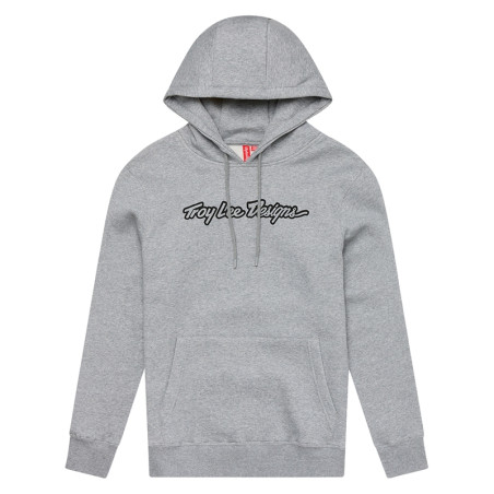 Hoodie TROY LEE DESIGNS Signature - Gray Heather