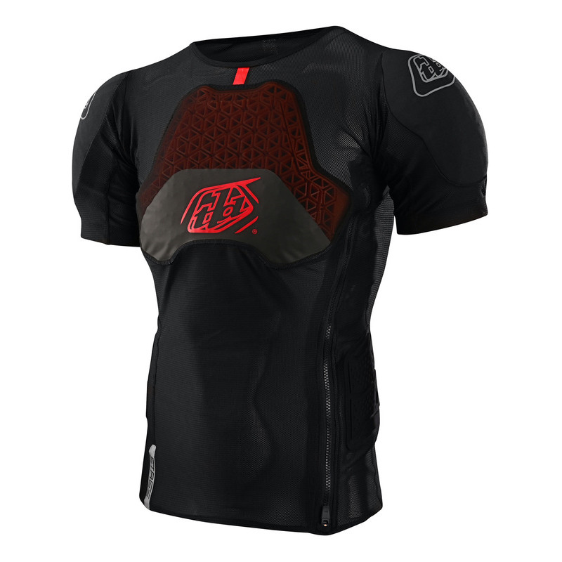 Gilet de protection TROY LEE DESIGNS Stage Ghost D3O - manches courtes