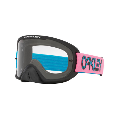 Masque OAKLEY O-Frame 2.0 Pro MX Heritage 2 Stroke Blue Pink – écran clair