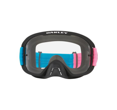 Masque OAKLEY O-Frame 2.0 Pro MX Heritage 2 Stroke Blue Pink – écran clair