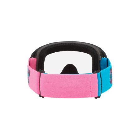 Masque OAKLEY O-Frame 2.0 Pro MX Heritage 2 Stroke Blue Pink – écran clair