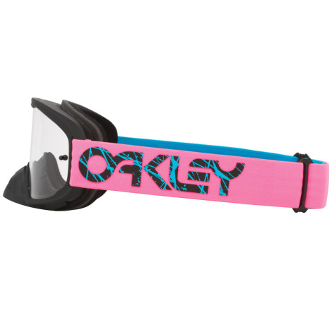 Masque OAKLEY O-Frame 2.0 Pro MX Heritage 2 Stroke Blue Pink – écran clair