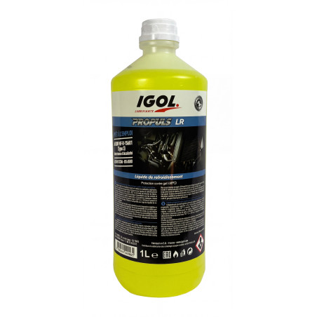Liquide de refroidissement IGOL - protection moteur haute performance anti-gel et anti-corrosion