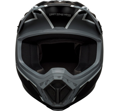 BELL MX-9 Mips Twitch Taille XXL - Mat Noir/Gris/Blanc