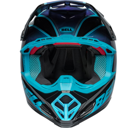 BELL Moto-9S Flex Taille XL - Sprite Gloss Black/Blue