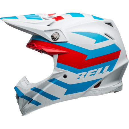 BELL Moto-9S Flex Taille XL - Banshee Gloss White/Red