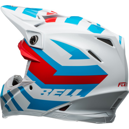 BELL Moto-9S Flex Taille XL - Banshee Gloss White/Red