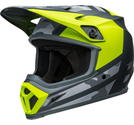 Casque BELL MX-9 Mips Taille XXL - Alter Ego Matte Hi-Viz/Camo