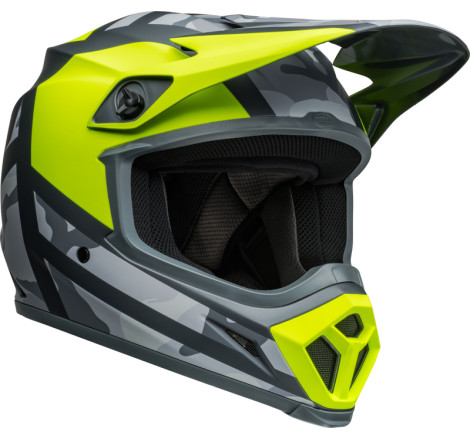 Casque BELL MX-9 Mips Taille XXL - Alter Ego Matte Hi-Viz/Camo