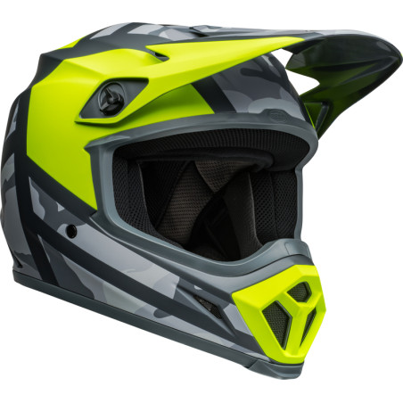 Casque BELL MX-9 Mips Taille XXL - Alter Ego Matte Hi-Viz/Camo