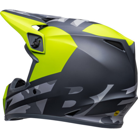 Casque BELL MX-9 Mips Taille XXL - Alter Ego Matte Hi-Viz/Camo