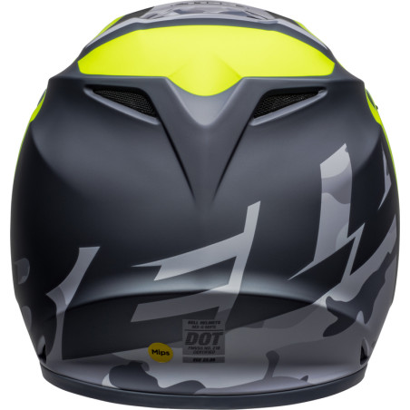 Casque BELL MX-9 Mips Taille XXL - Alter Ego Matte Hi-Viz/Camo