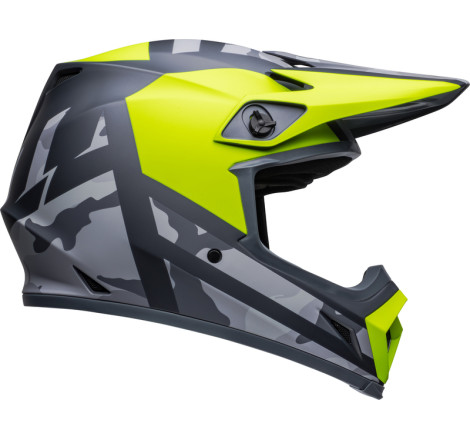 Casque BELL MX-9 Mips Taille S - Alter Ego Matte Hi-Viz/Camo