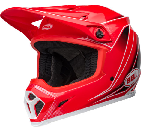 Casque BELL MX-9 Mips Taille L - Zone Gloss Red