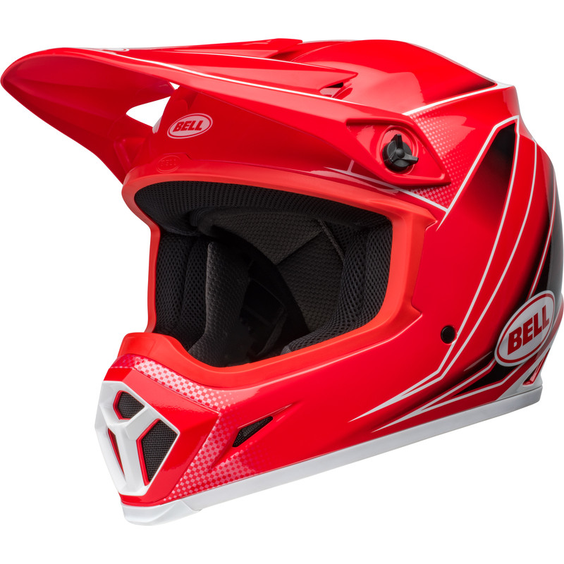 Casque BELL MX-9 Mips Taille L - Zone Gloss Red