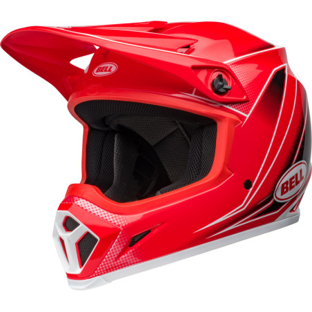 Casque BELL MX-9 Mips Taille L - Zone Gloss Red
