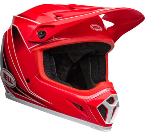 Casque BELL MX-9 Mips Taille L - Zone Gloss Red