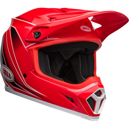Casque BELL MX-9 Mips Taille L - Zone Gloss Red