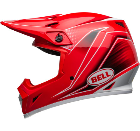Casque BELL MX-9 Mips Taille L - Zone Gloss Red