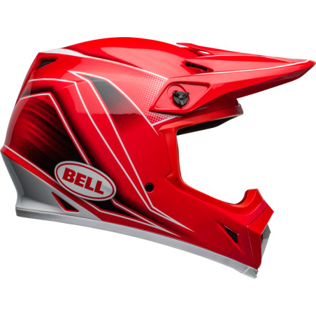 Casque BELL MX-9 Mips Taille L - Zone Gloss Red