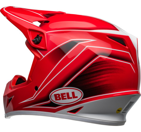 Casque BELL MX-9 Mips Taille L - Zone Gloss Red