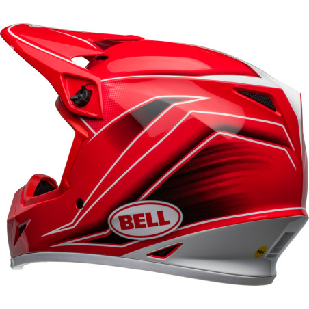 Casque BELL MX-9 Mips Taille L - Zone Gloss Red