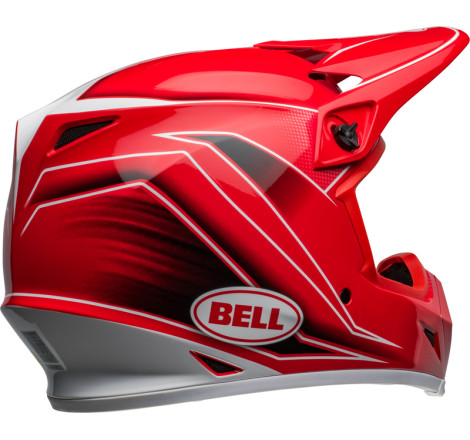 Casque BELL MX-9 Mips Taille L - Zone Gloss Red