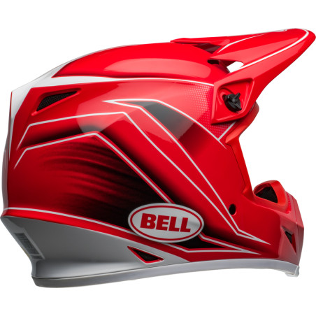 Casque BELL MX-9 Mips Taille L - Zone Gloss Red