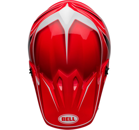 Casque BELL MX-9 Mips Taille L - Zone Gloss Red