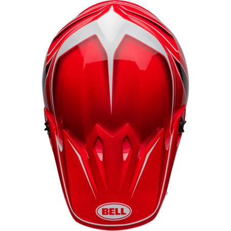 Casque BELL MX-9 Mips Taille L - Zone Gloss Red