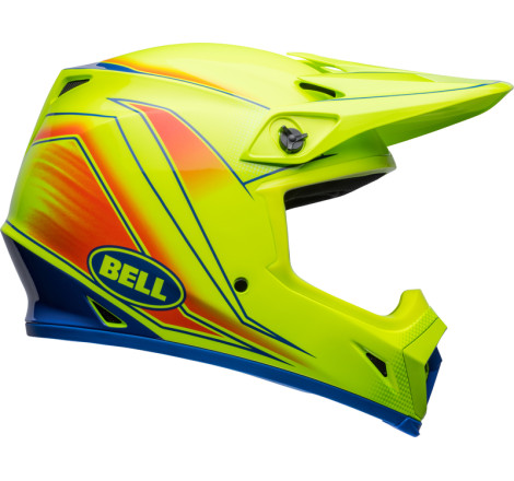 Casque BELL MX-9 Mips Taille S - Zone Gloss Retina Sear