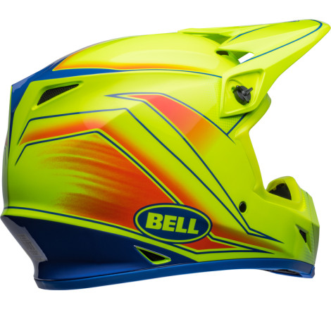 Casque BELL MX-9 Mips Taille S - Zone Gloss Retina Sear