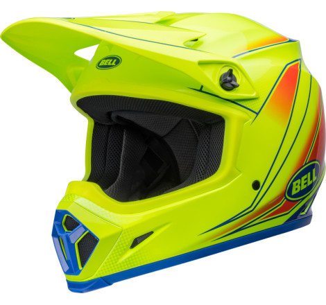 Casque BELL MX-9 Mips Taille M - Zone Gloss Retina Sear