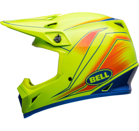 Casque BELL MX-9 Mips Taille M - Zone Gloss Retina Sear
