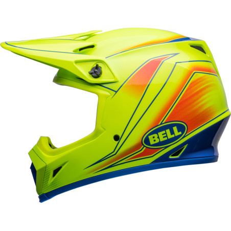 Casque BELL MX-9 Mips Taille M - Zone Gloss Retina Sear