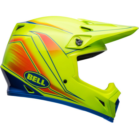 Casque BELL MX-9 Mips Taille M - Zone Gloss Retina Sear