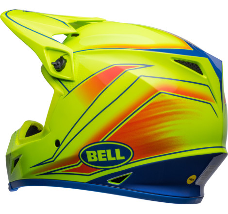 Casque BELL MX-9 Mips Taille M - Zone Gloss Retina Sear