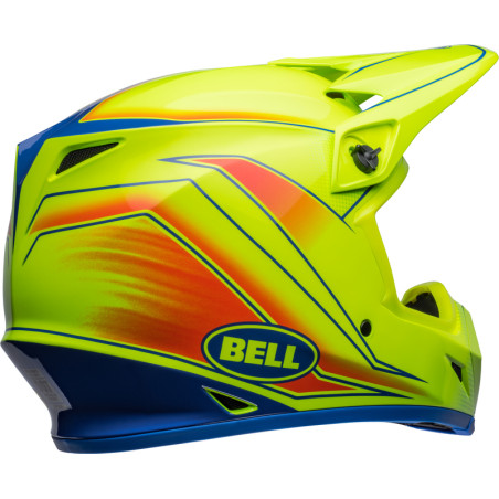 Casque BELL MX-9 Mips Taille M - Zone Gloss Retina Sear