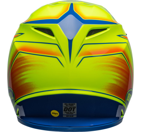 Casque BELL MX-9 Mips Taille M - Zone Gloss Retina Sear